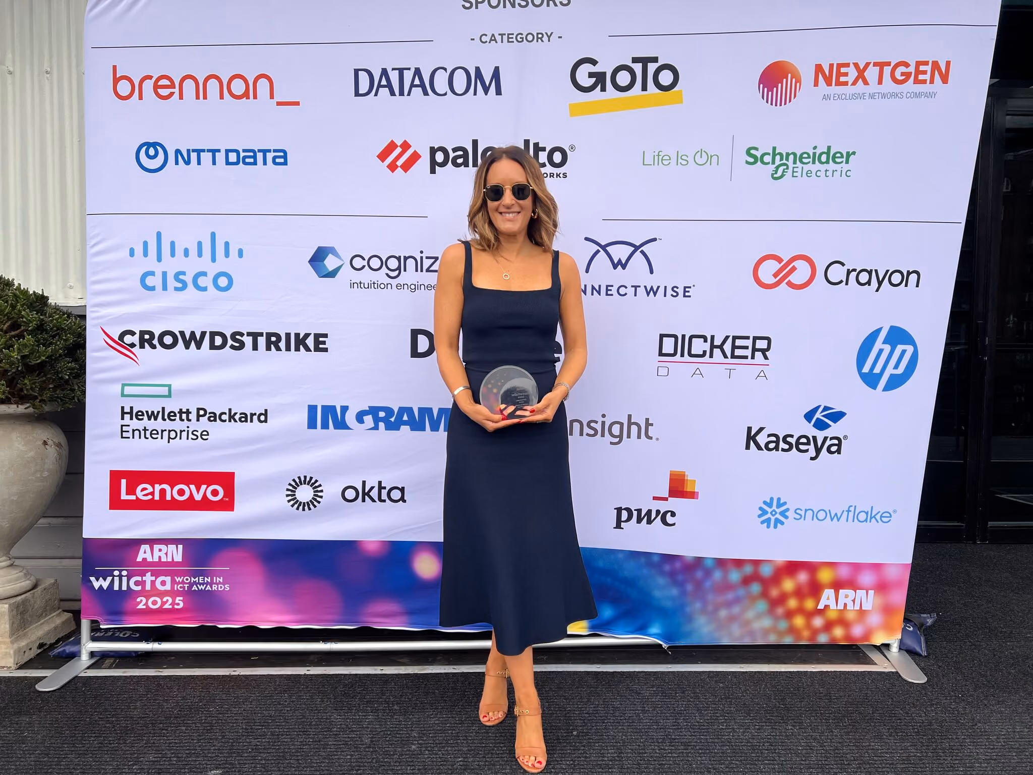 Renata Di Stefano Wins Innovation Partner Award at 2025 Women in ICT Awards