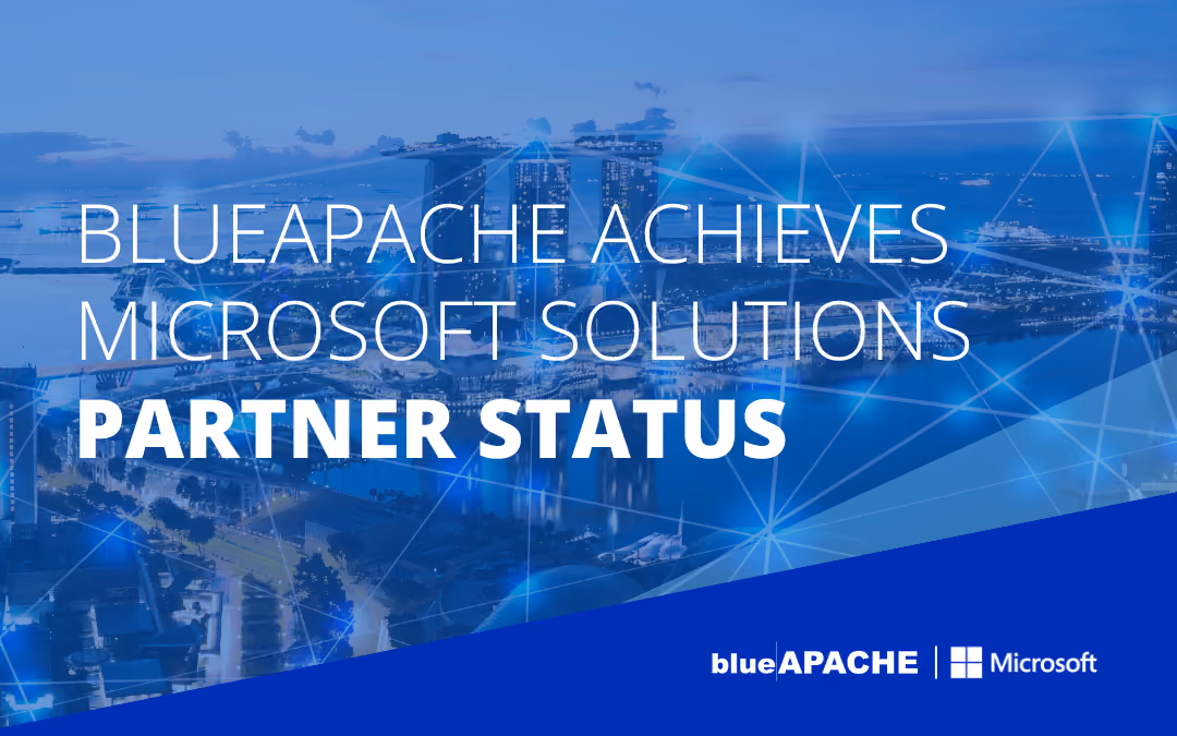 blueAPACHE Achieves Microsoft Solutions Partner Status
