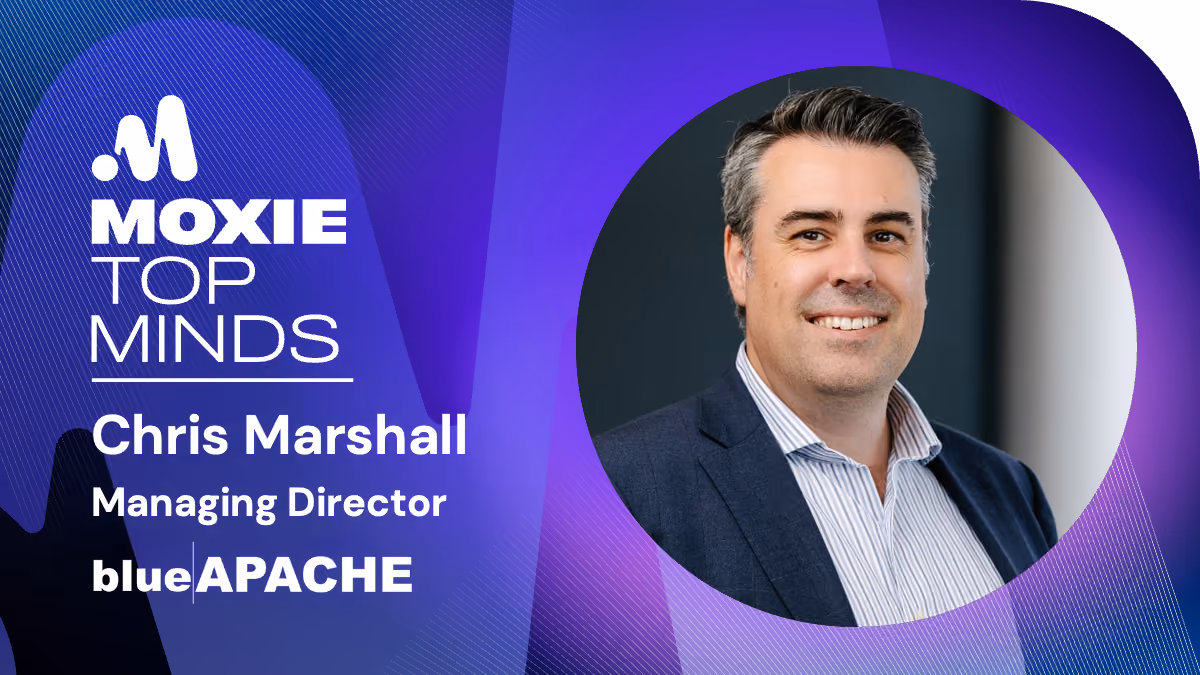 Chris Marshall is featured on Moxie Top Minds – an exclusive list of the most authoritative voices in business and tech across Australia.