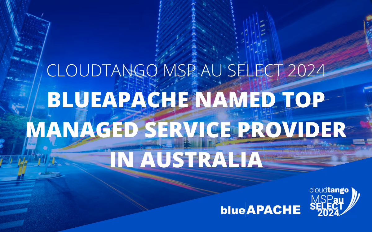 blueAPACHE Recognised on Cloudtango’s MSP Select 2024