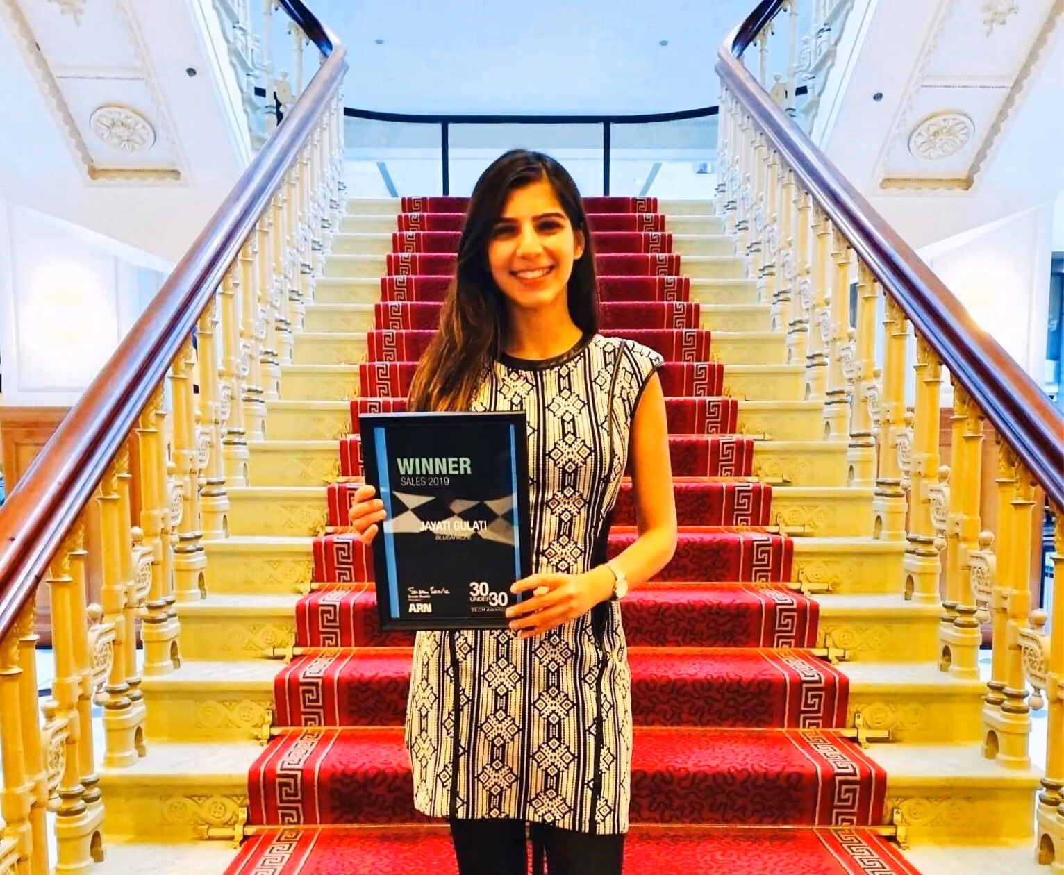 We have a winner! Jayati Gulati recognised with ARN 30 Under 30 Sales Excellence Award