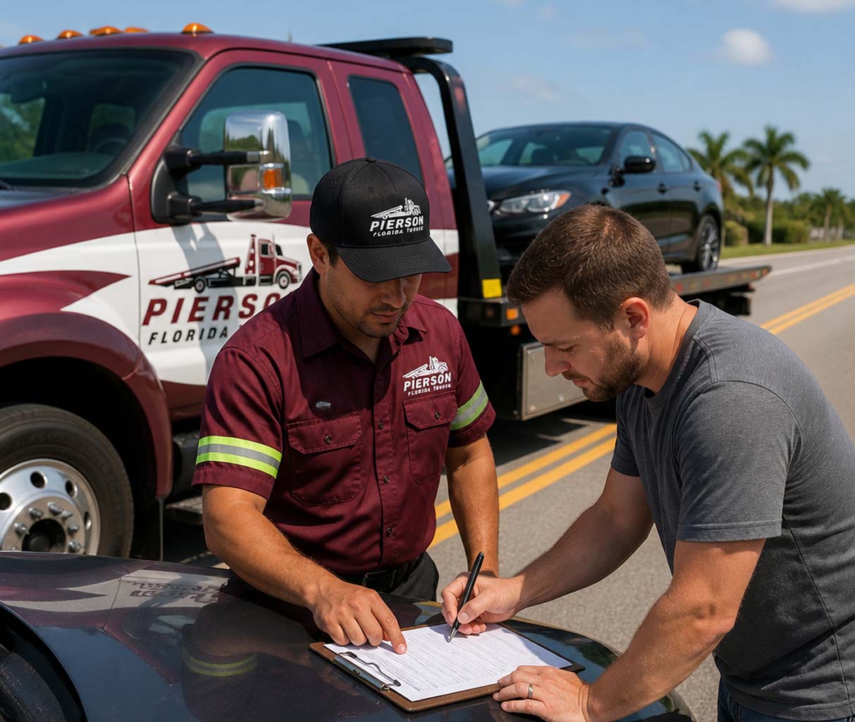Towing services in Pierson FL