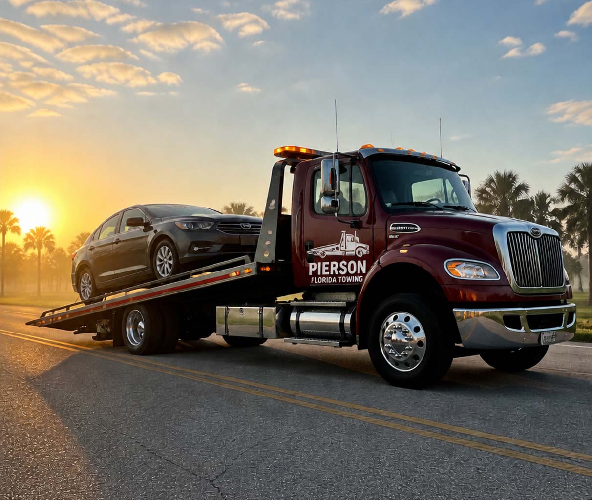Medium-duty towing in Pierson FL