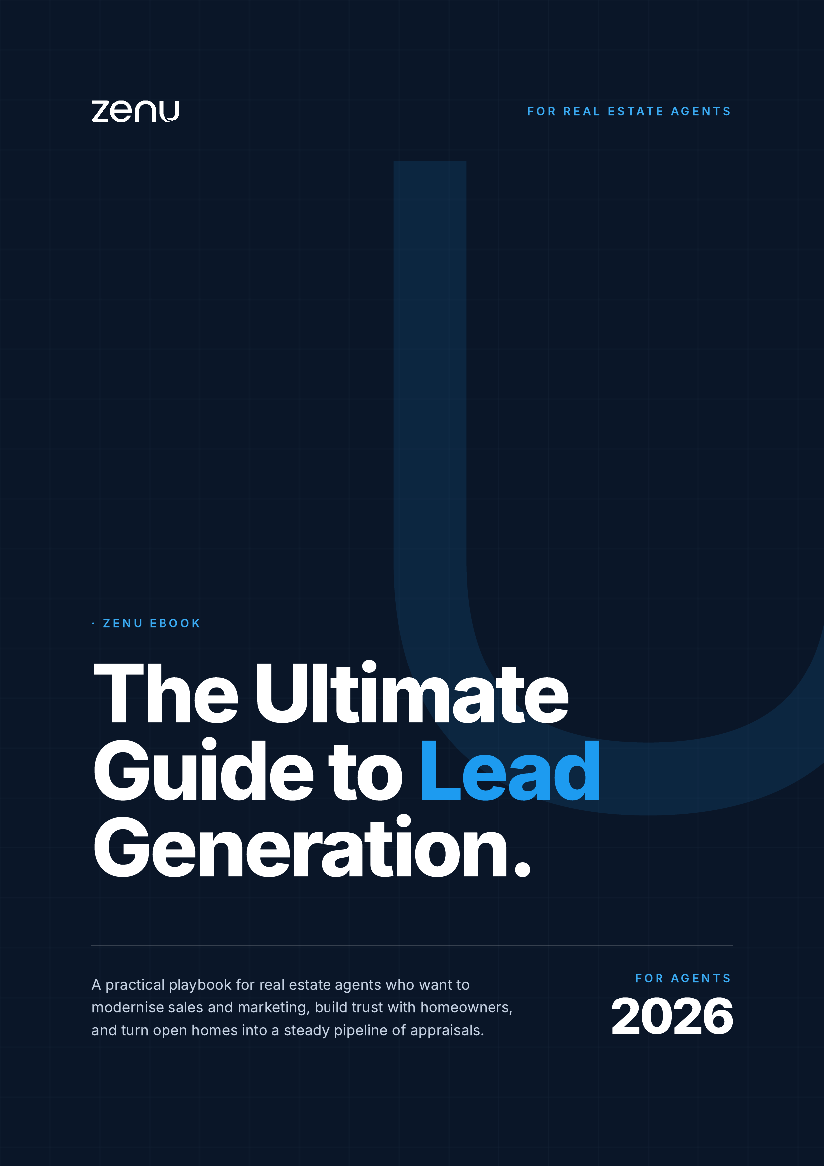 The Ultimate Guide to Lead Generation — eBook cover