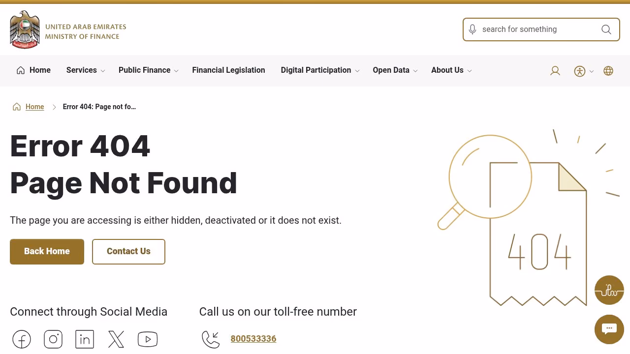 UAE Ministry of Finance e-invoicing portal showing official guidance and accredited service provider framework for UAE e-invoicing readiness
