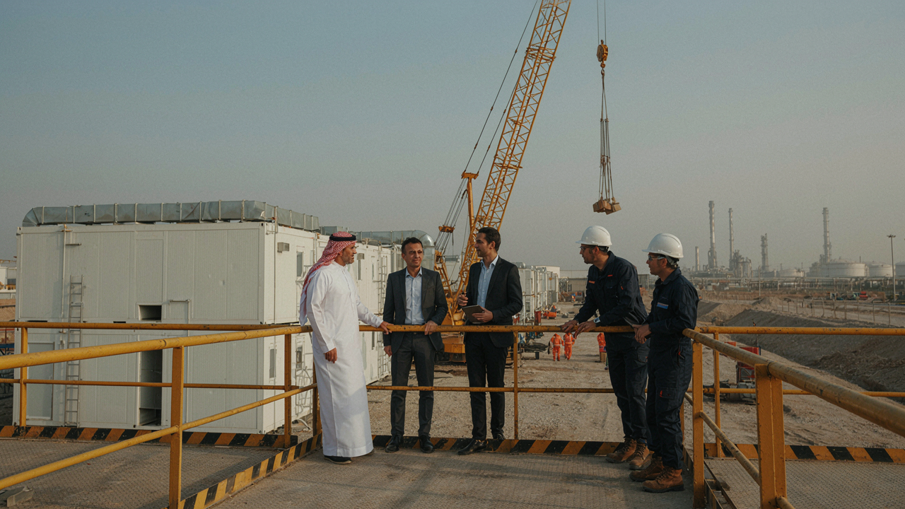 Saudi industrial operations representing manufacturing construction EPC and energy sectors for Dynamics 365 transformation