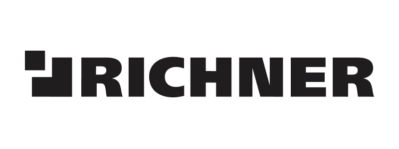 Logo von Richner – Schweizer Ausstellungen für Bad, Küche, Platten und Parkett