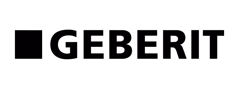 Logo von Geberit – Schweizer Anbieter von Sanitärtechnik, Installationssystemen und Badkeramik