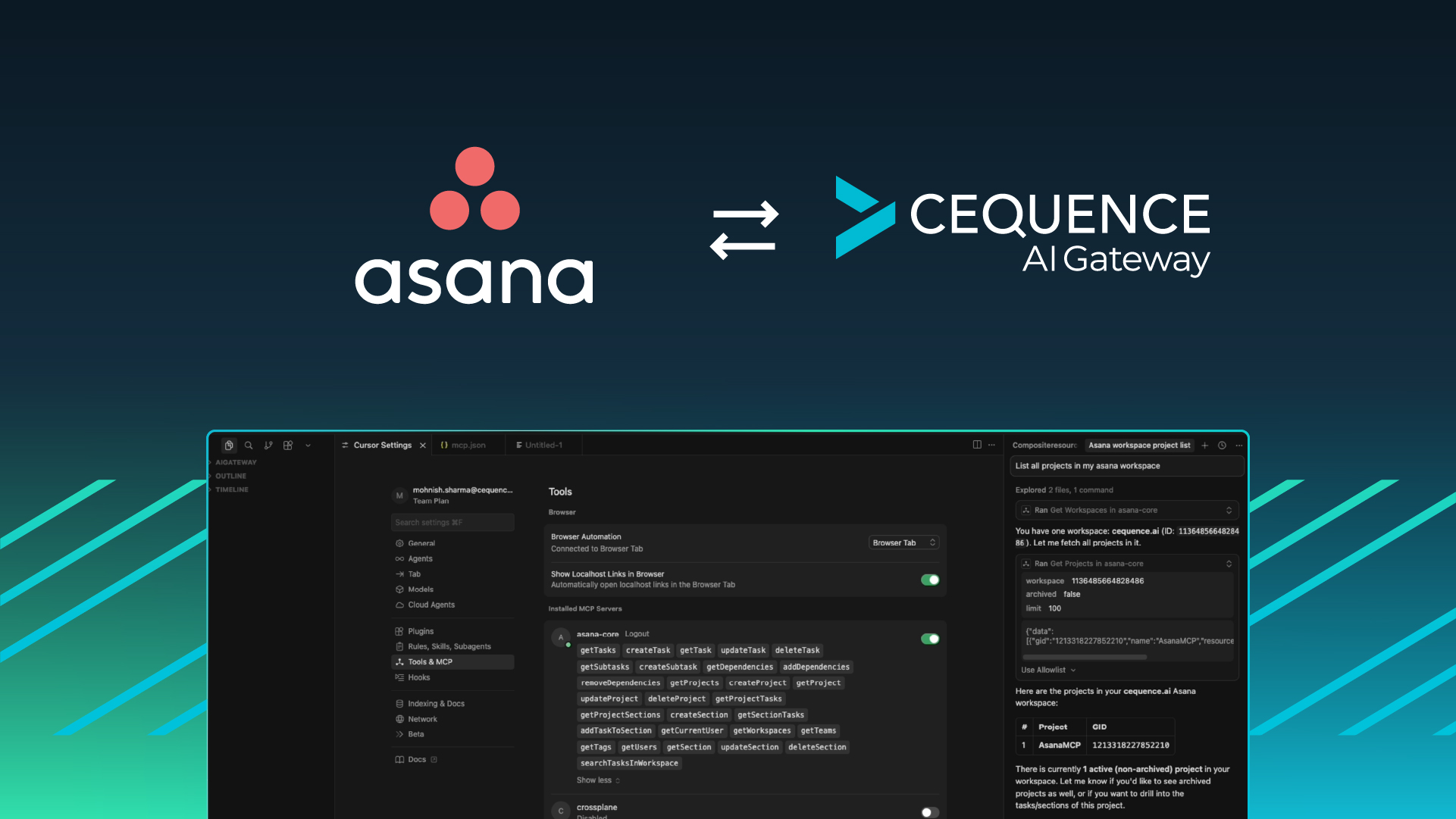 Video: Enabling Asana Workflows in Cursor Using MCP | Cequence AI Gateway
