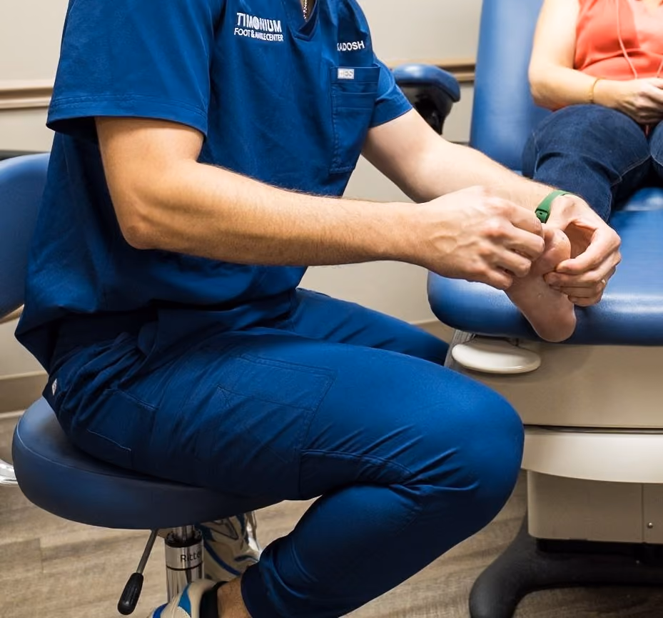 Gait analysis used to design custom orthotics