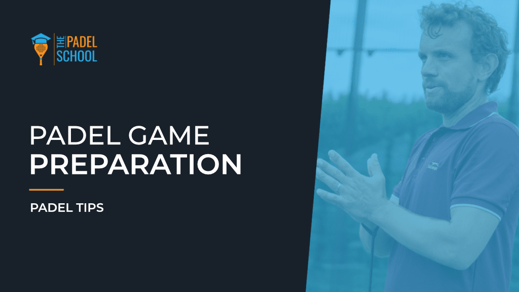 Padel warm-up and match preparation