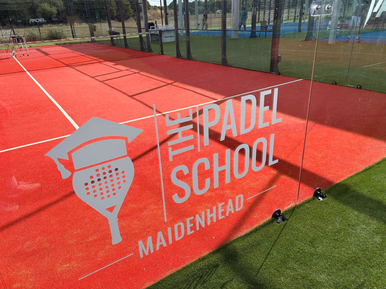 Padel coaching at the TPS Academy in Maidenhead, Berkshire