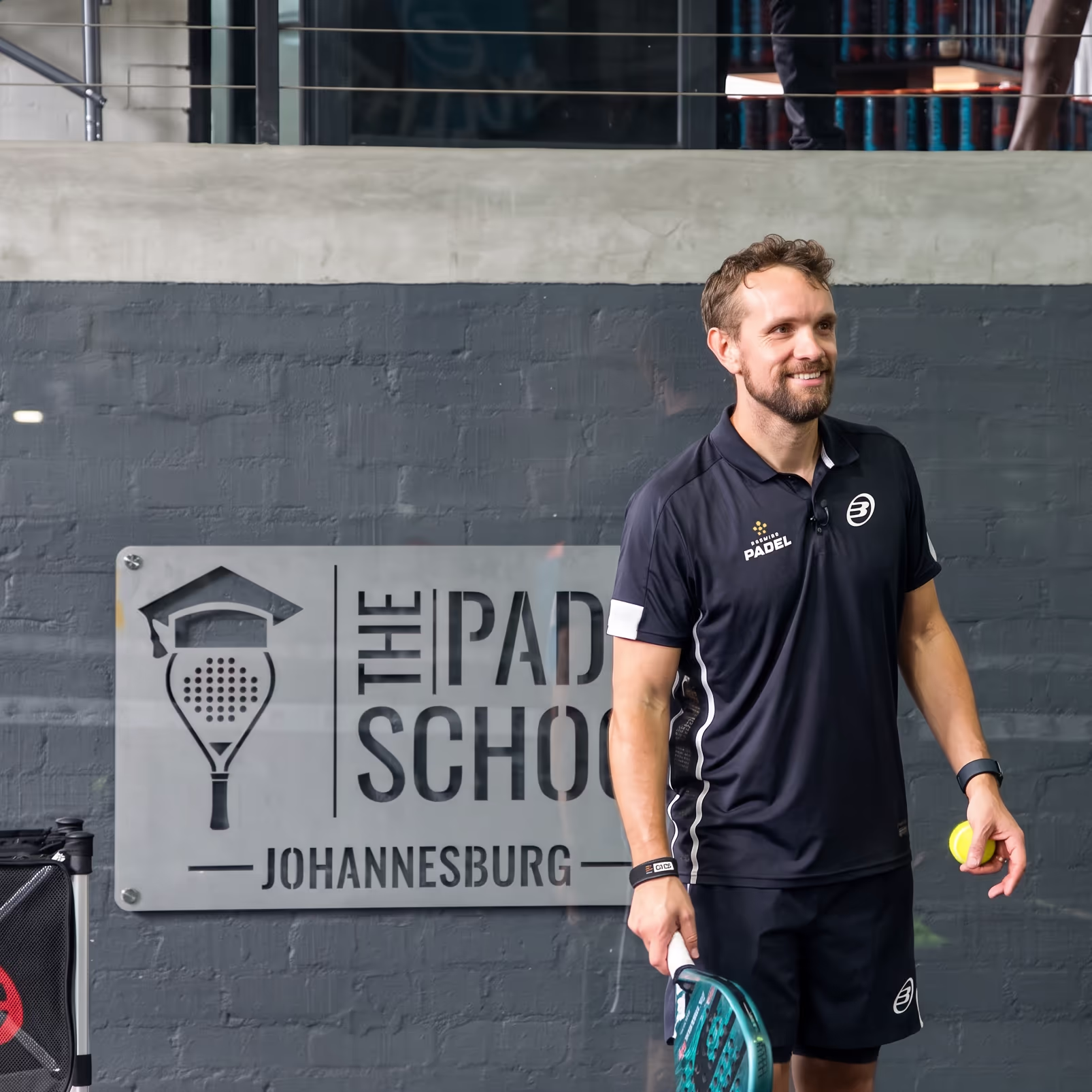 The Padel School coach training session at Coalition Padel