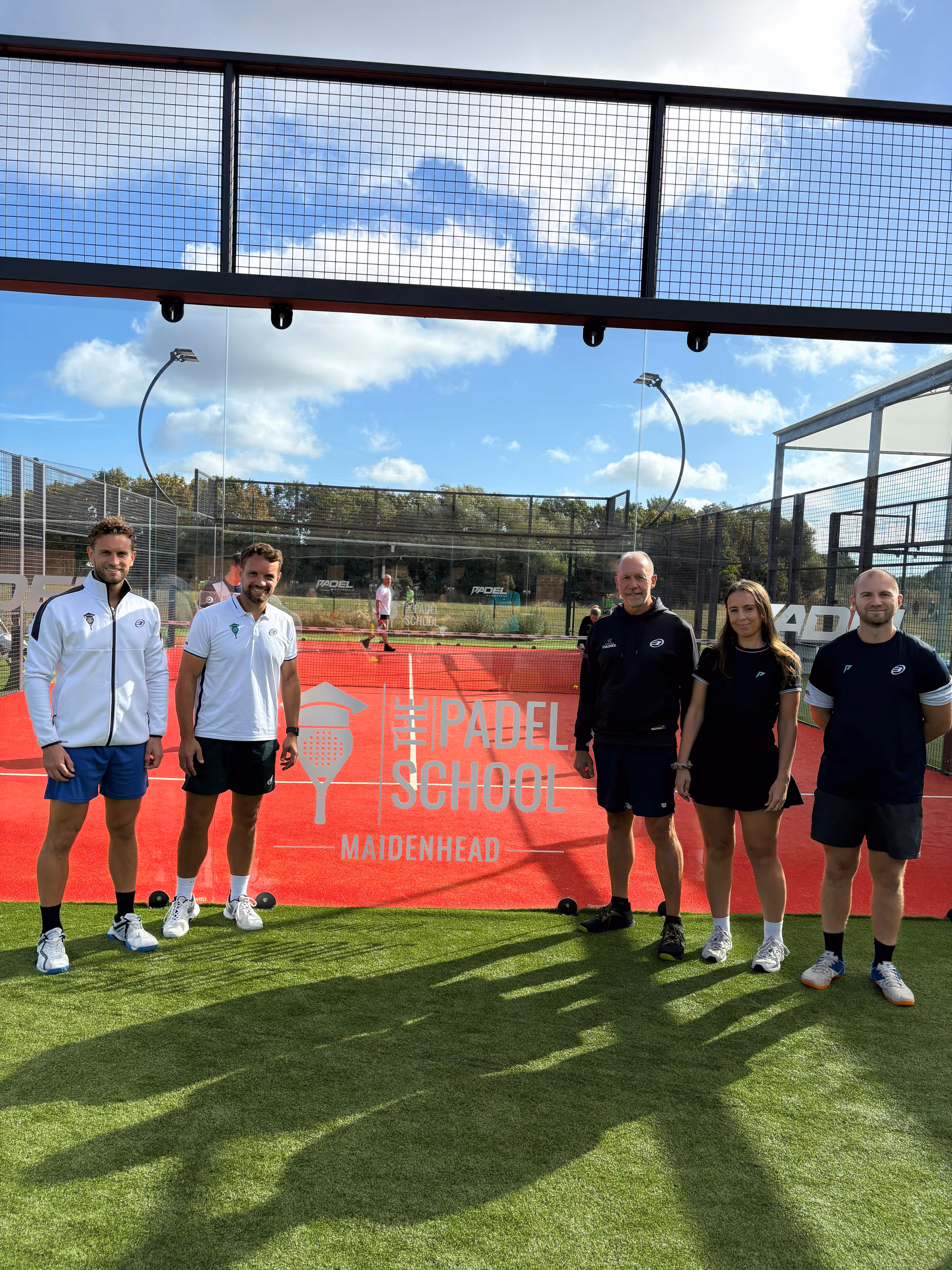 The Padel School coaching session at Padel Maidenhead