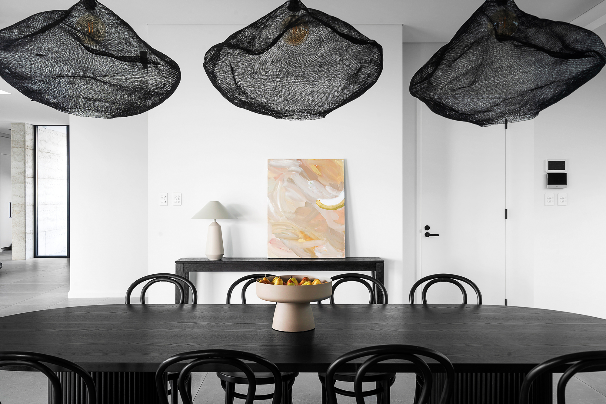 Blaq Staging styled living room in a Perth home