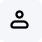 Simple user icon with a round head and shoulders outline inside a square with rounded corners.
