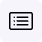 Black icon of a credit card or ID card with rounded corners and horizontal lines representing text, on a white square background with rounded corners and gray border.