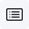 Black icon of a credit card or ID card with rounded corners and horizontal lines representing text, on a white square background with rounded corners and gray border.