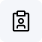 Icon of a checklist on a clipboard with four boxes and checkmarks, representing an order or task list.