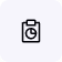 Icon of a clipboard with a medical cross symbol, representing health or medical registration.