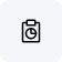 Icon of a clipboard with a medical cross symbol, representing health or medical registration.