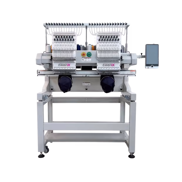 EmbriX Dual 1502 Stickmaschine mit zwei Stickköpfen