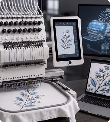Beitragsbild: Moderne Sticktechnologie einfach erklärt