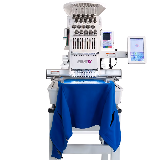 EmbriX Mini 1001 kompakte Stickmaschine mit 10 Nadeln