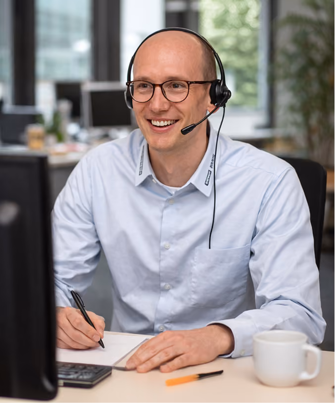 P. Pieronczyck, Vertrieb und Support bei der CCS GmbH