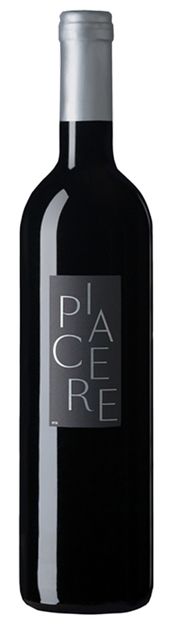 Bouteille de vin Piacere.