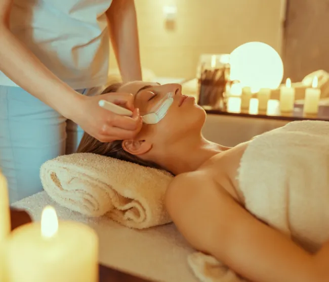 Treatment room at Sacred Revival
