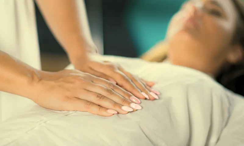 Reiki easing held tension