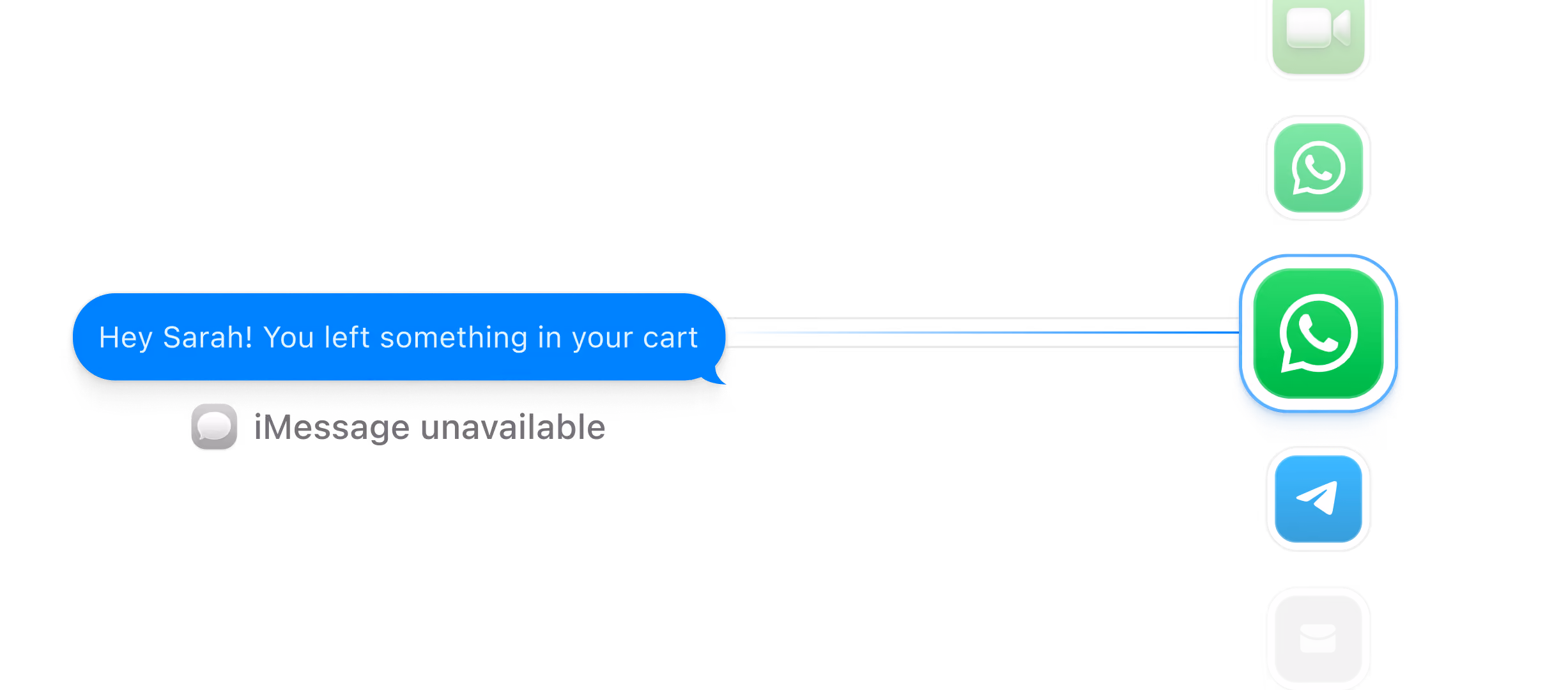 iMessage First Automatic Fallbacks