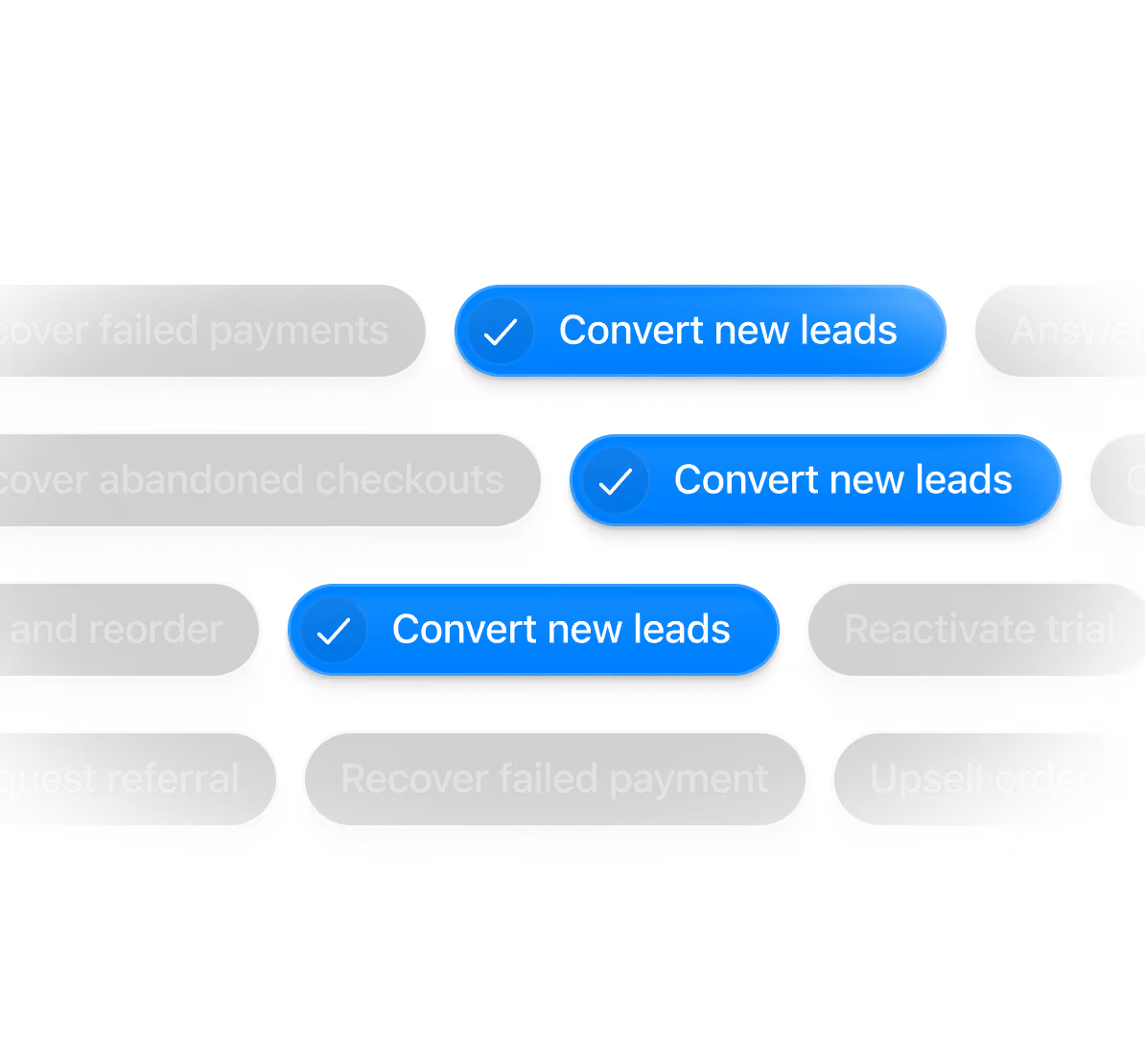 Choose the Convert New Leads Goal