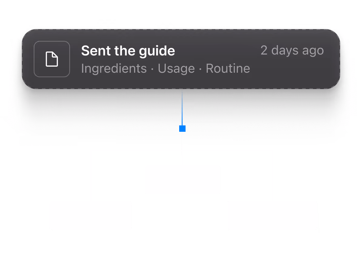 Follow-Up That Reacts to Behavior