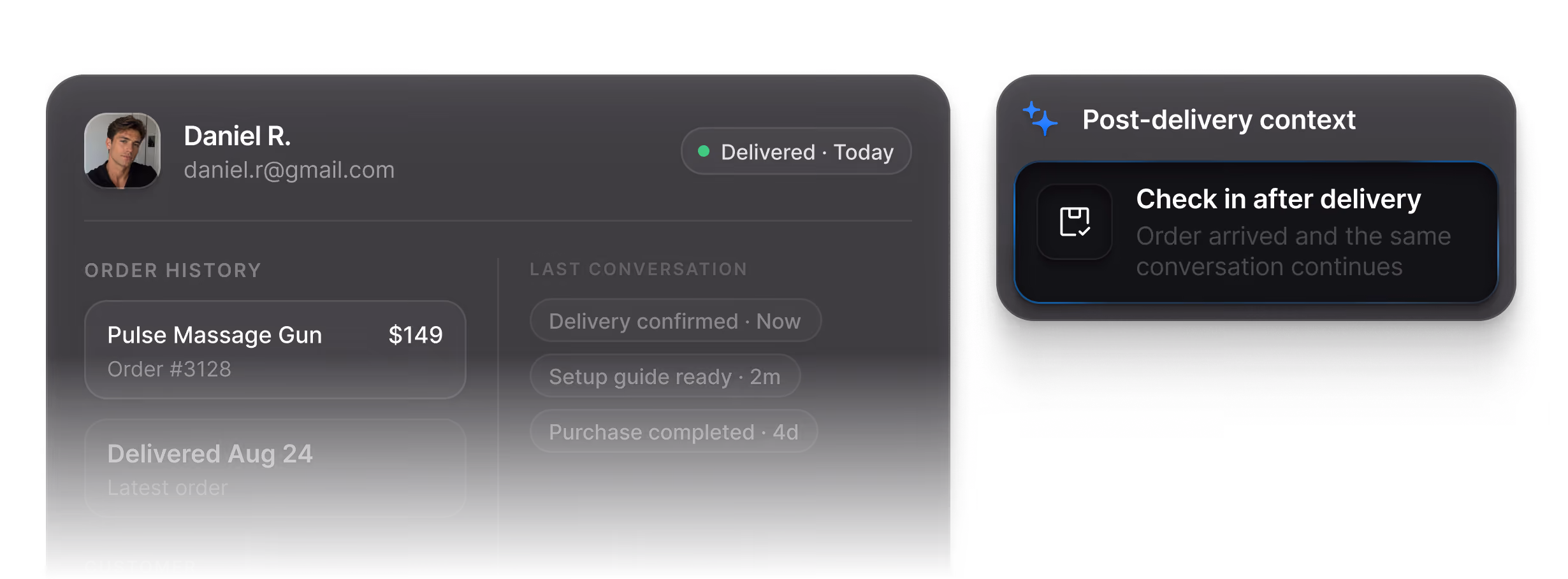 A Personal Check-In for Every Delivery