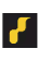 A black and yellow logo with the letter s.