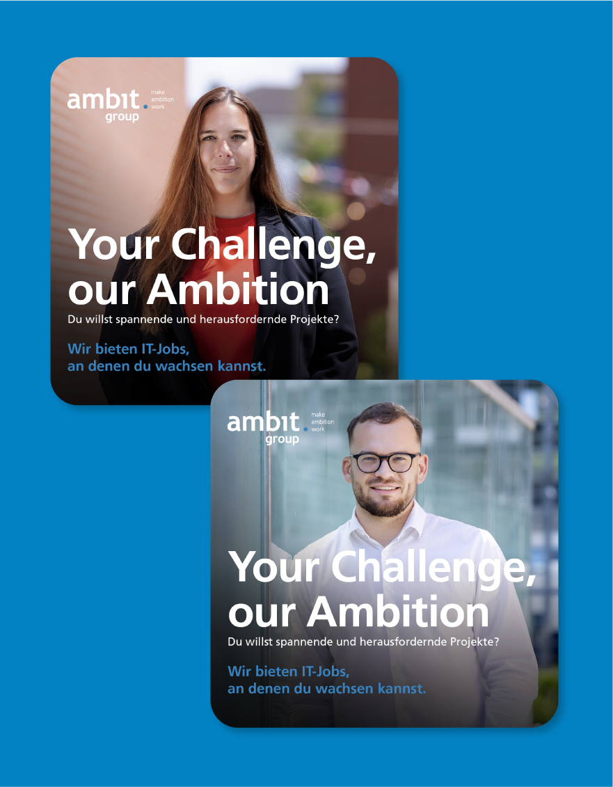Sujet der Ambit Kampagne, Motiv 02