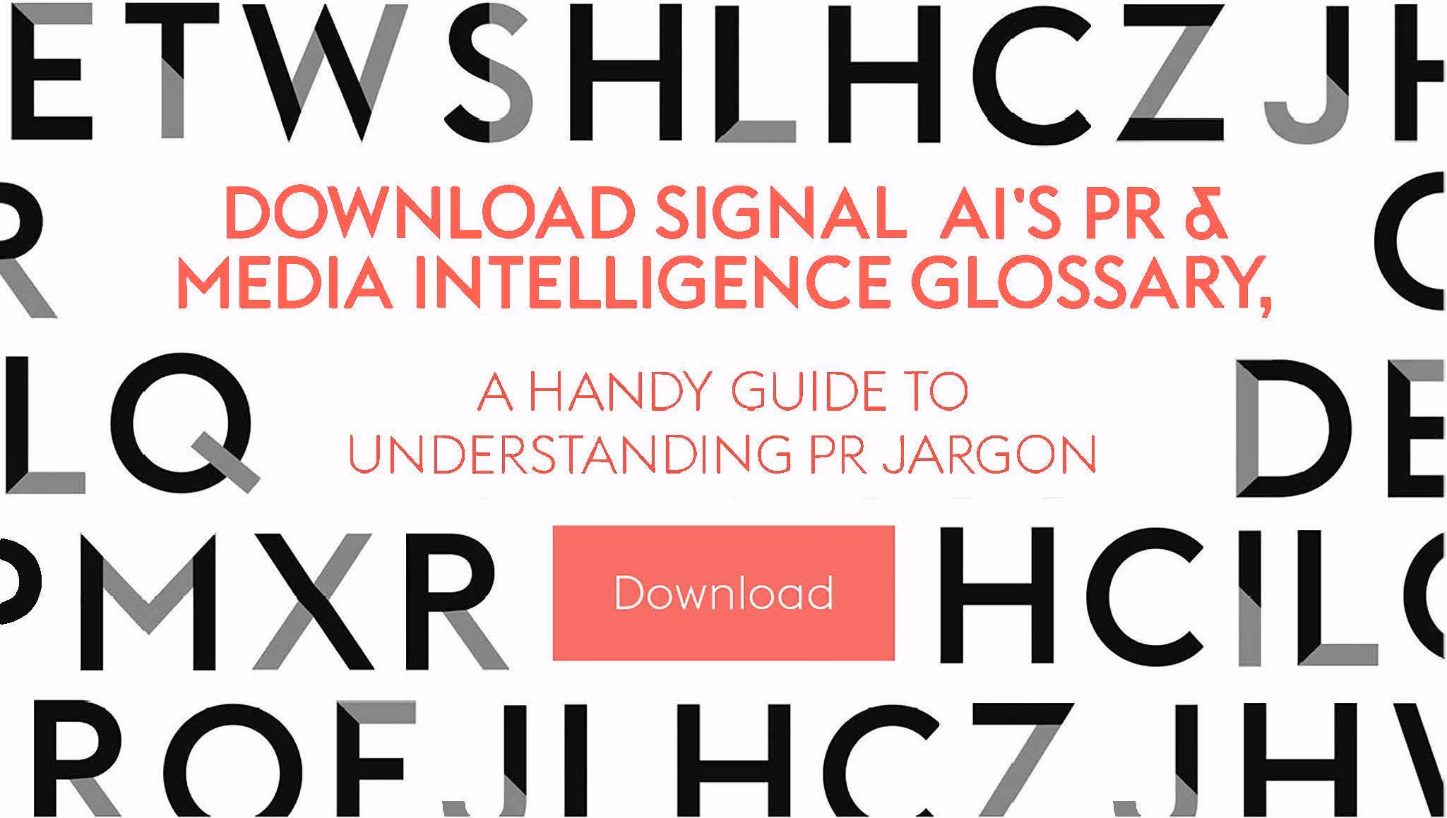 CTA Download for PR & Media Intelligence Glossary