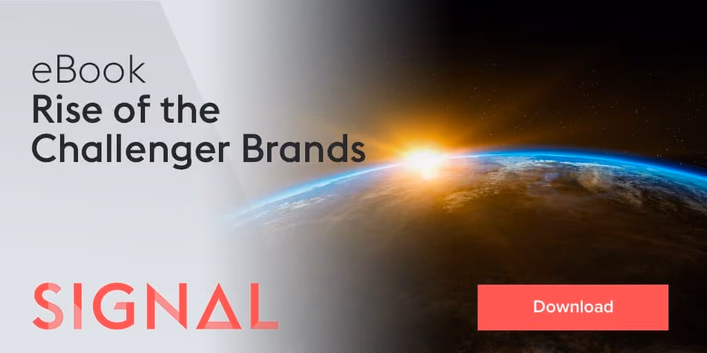 Increase downloads of Rise of the Challenger Brands whitepaper