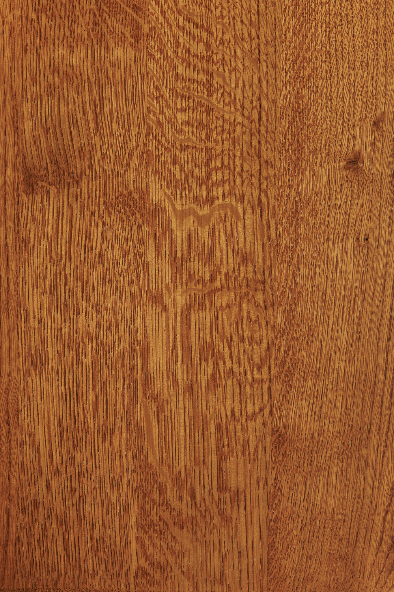 Honey oak finish