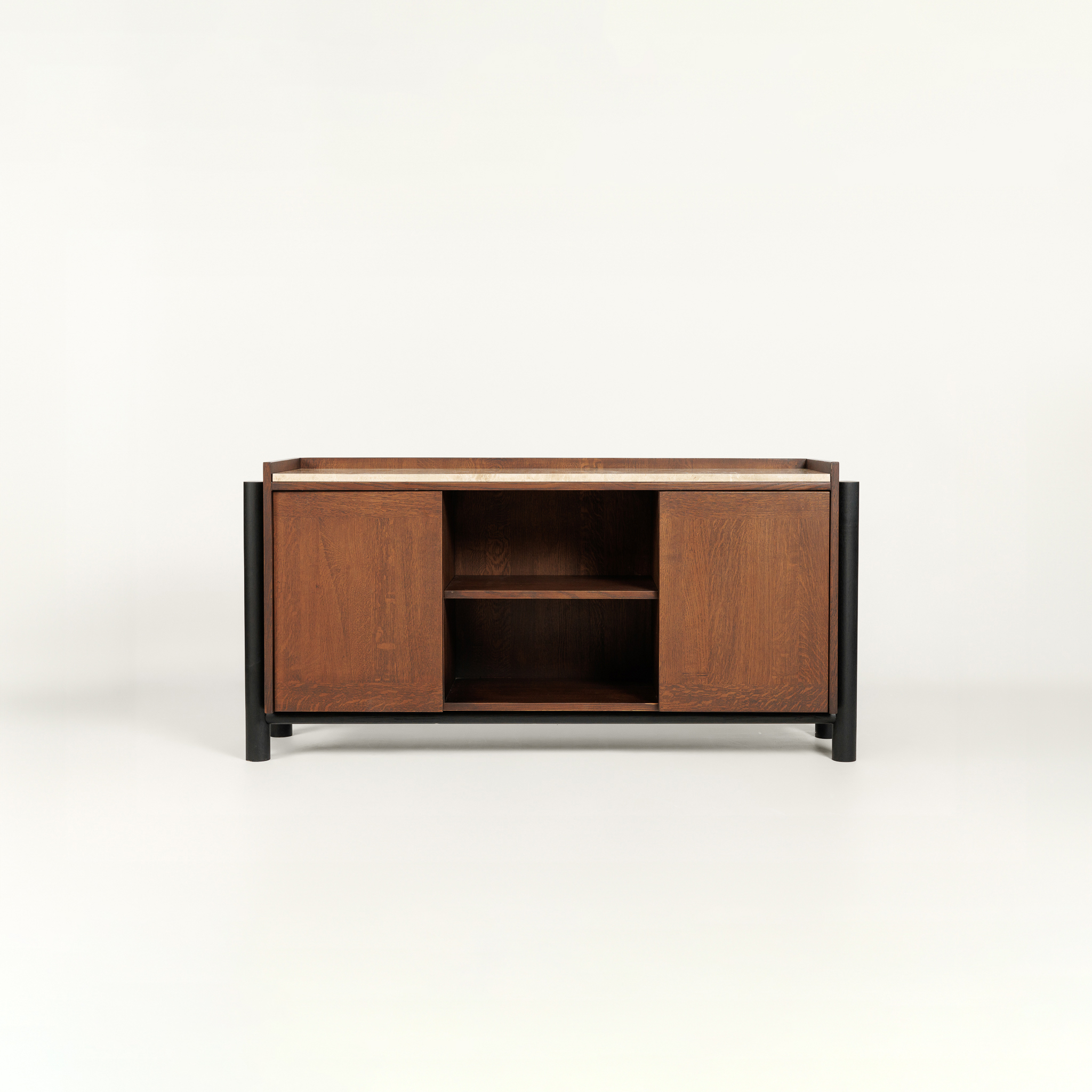 Steekla Credenza with Marble