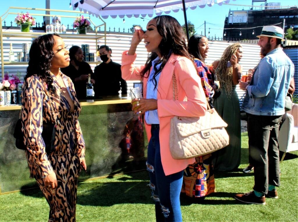 Marquee reading Essence Black Women in Sports