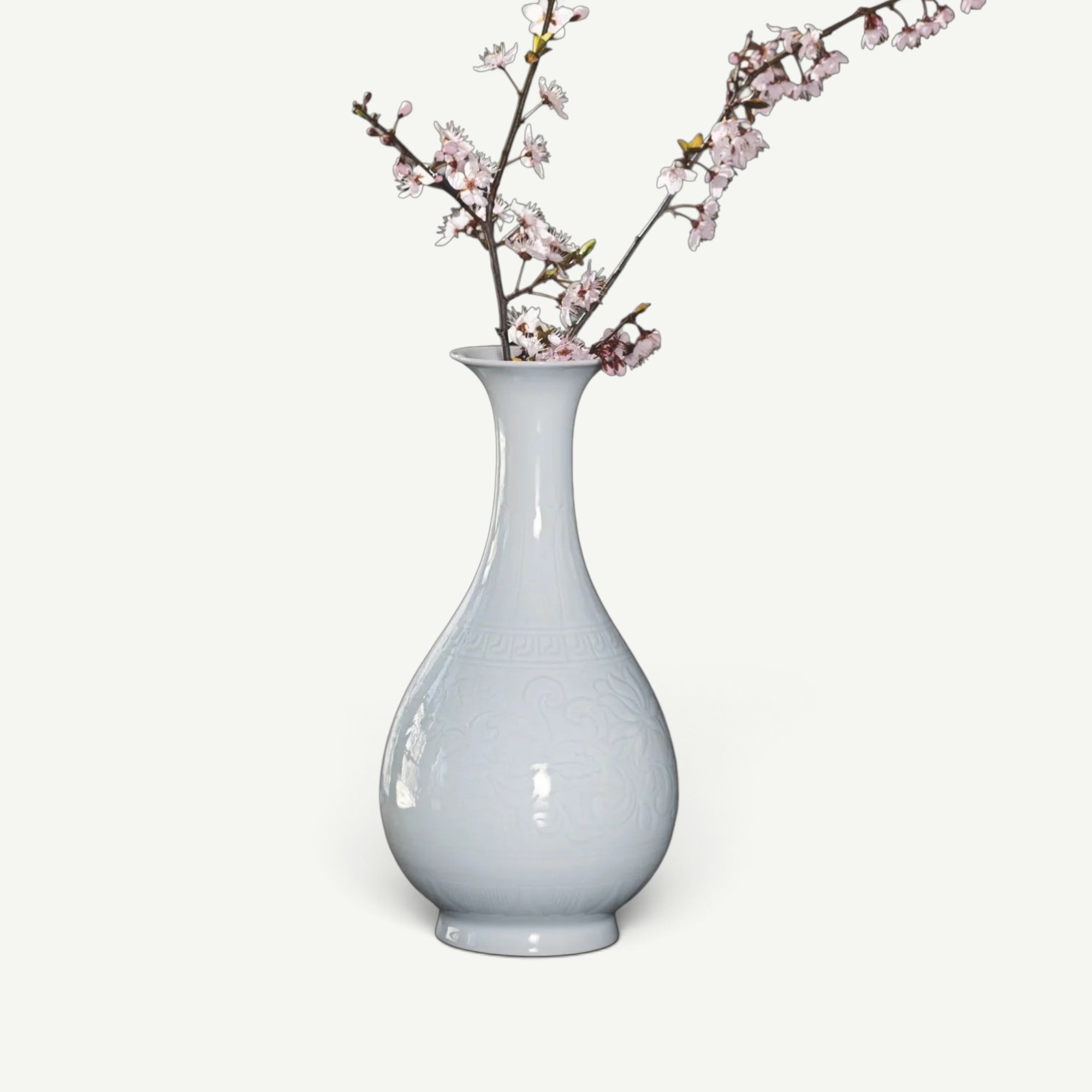 Yingqing-Glazed ‘Yuhuchunping’ Vase, Song Style