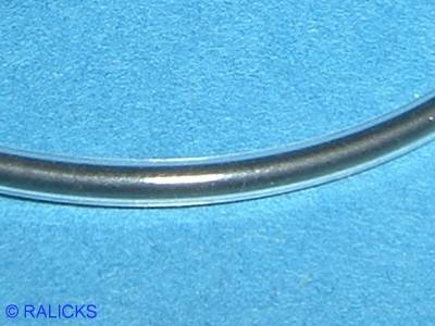 Detailansicht eines nahtlos FEP-ummantelten O-Rings