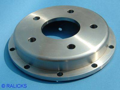 CNC-gedrehte Nabe mit Bohrungen