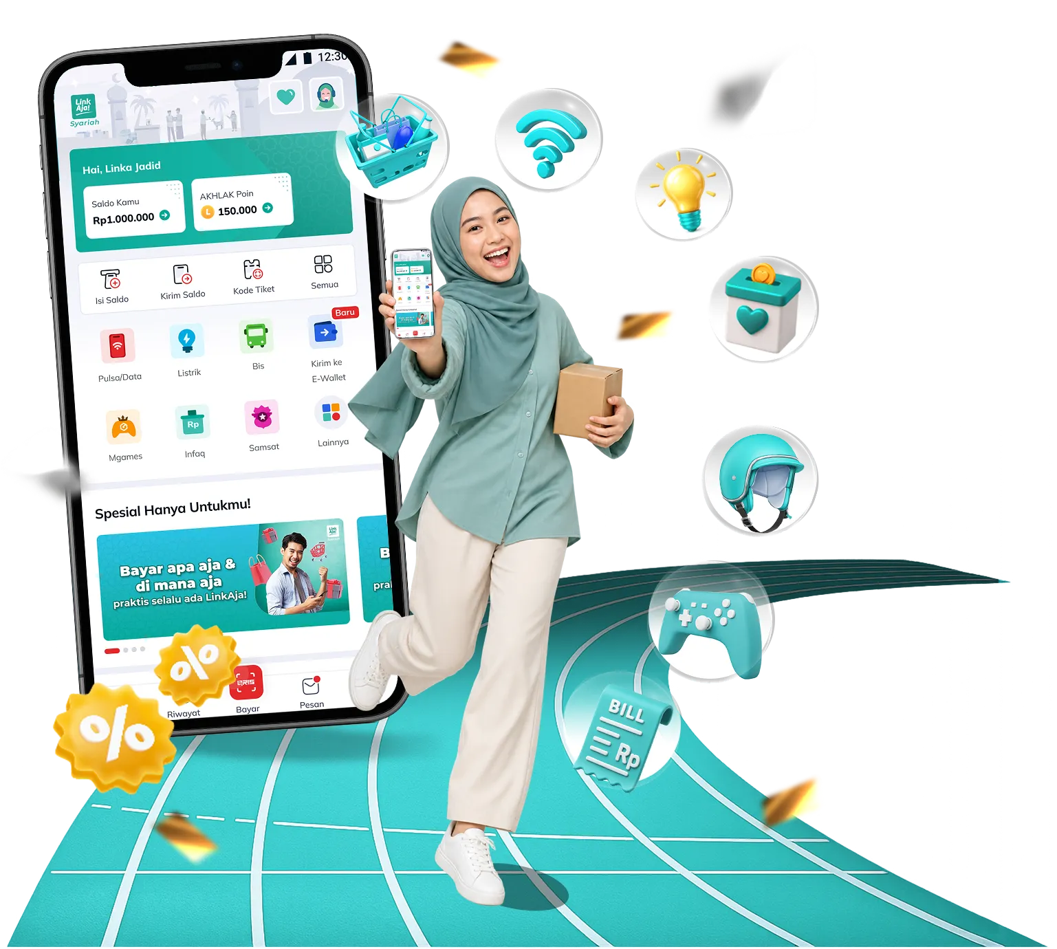 linkaja syariah hero image