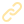 Yellow link chain icon with two connected links on a transparent background.
