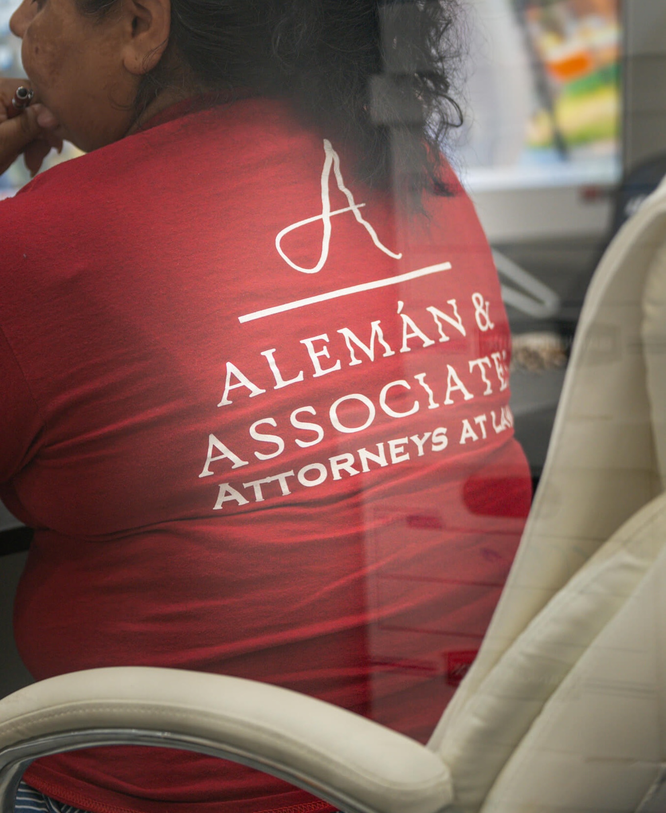 Alemán & Associates legal team tshirt