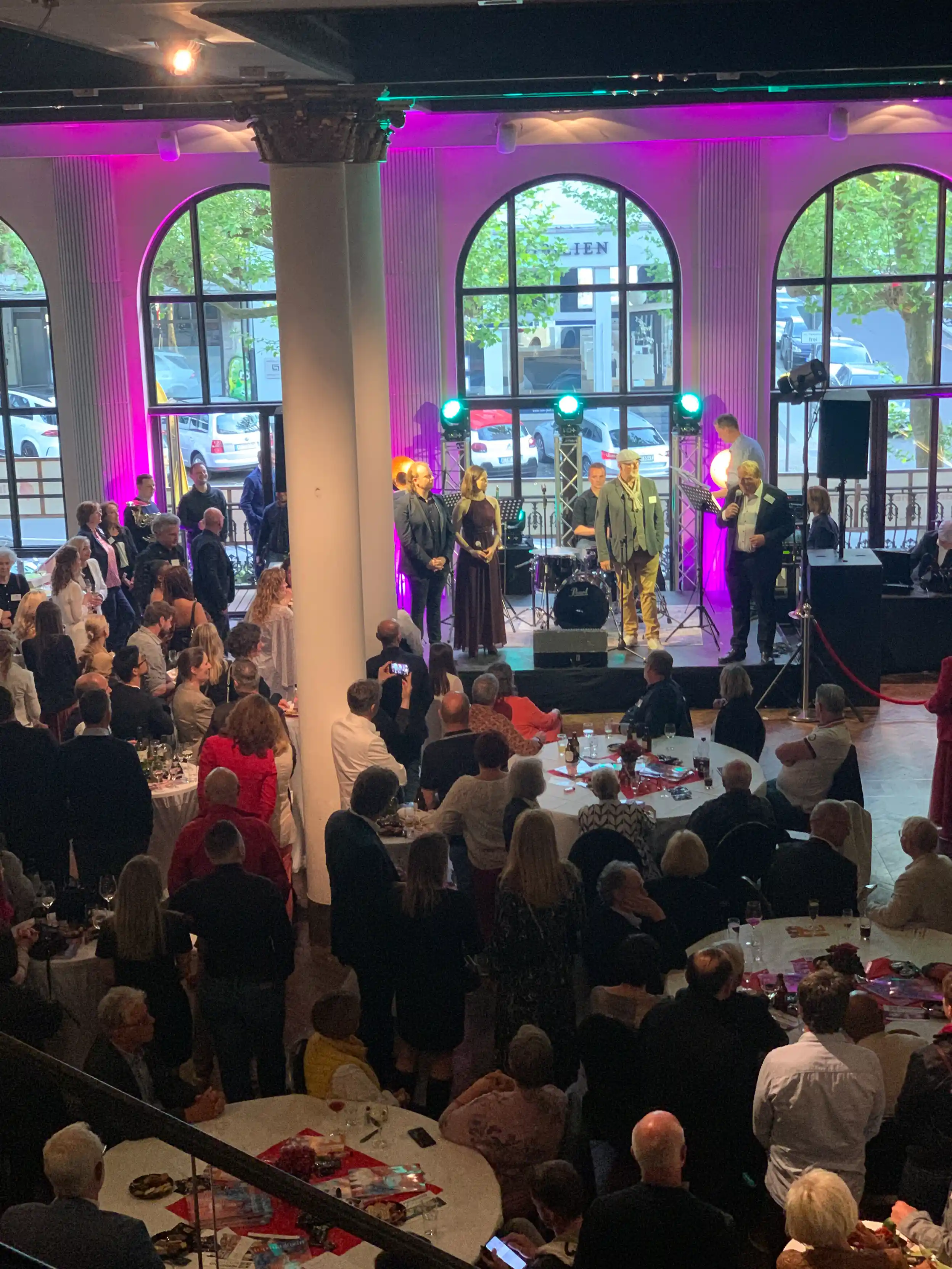 Impression aus der Eventlocation Fireplace Aachen
